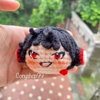 [ẢNH THẬT SHOP CHỤP]/Móc khoá theo yêu cầu/Móc khoá anime chibi/Móc khoá len/Móc khoá anime/Móc khoá Gojo/Gojo Satoru