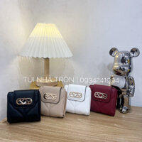 (Ảnh thật shop tự chụp - Kèm hộp hãng ) Ví LYN PHOENIX dáng ngắn trần trám bản mới 2024