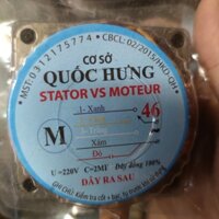 [Ảnh thật] stator quạt phe dày 25mm stator 46 dây đồng Quốc Hưng