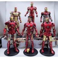 [Ảnh thật] Tổng hợp Mô hình Tượng Iron Man Mark 50, MK 1, mk 2, mk 4, Crazy toy, empire toy 1/6, MK 50 - Avengers