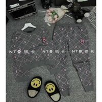 [Ảnh thật tự chụp] Set Bộ Thể Thao Cho Nữ Mùa Thu Đông Chất Lượng Cao