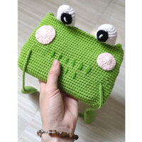 [ảnh thật] Túi Len Ếch Con Hanmade