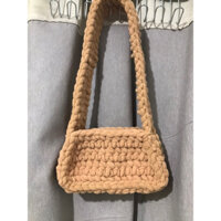 [Ảnh thật] Túi len HANDMADE đeo vai (ib shop lựa màu ạ)