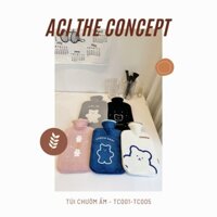 [ẢNH THẬT] Túi sưởi, chườm nóng mùa đông an toàn, không cháy nổ hình gấu xinh xắn