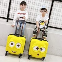 (Anh thật) Vali kéo trẻ em nhiều hình ngộ nghĩnh dành cho cả bé trai và bé gáI siêu đẹp