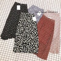 [Ảnh thật /Video] Chân váy hoa nhí vintage nhiều màu hàng Quảng Châu - Chân váy dài vintage 2 lớp- Dorita Boutique 💝