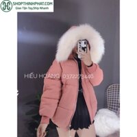 (Ảnh thật+video có sẵn)ÁO KHOÁC PHAO ĐẠI HÀN GÂN LÌ LÔNG ĐỐM