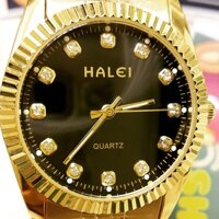 (ẢNH THẬT)Đồng hồ Halei HL03 nam nữ dây kim loại chống nước