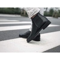 [ẢNH THẬT]Giày chelsea boot nam da mờ