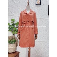 [Ảnh thật/Hàng sẵn ]/Áo khoác măngto kaki nữ dáng dài mẫu hot, khoác dáng thời trang trẻ trung phong cách hàn