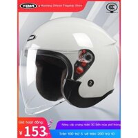 [Ảnh thật/Sẵn] 3C Chứng Nhận Ngựa Hoang Điện Xe Máy Nam Nữ Bốn Mùa Đa Năng Nửa Mũ Bảo Hiểm Xám Pin Ô Tô Mũ Bảo Hiểm An T