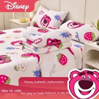 [Ảnh thật/Sẵn]  Bộ chăn ga gối đệm mùa hè Disney bốn món, chăn ga gối đệm điều hòa, ga trải giường