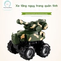 [Ảnh thật/Sẵn]  Đồ chơi xe tăng quán tính lớn chống rơi cho trẻ em Mô hình đồ chơi giáo dục sớm cho