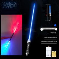 ♣✳✎[Ảnh thật/Sẵn]△( Gậy phát sáng ) Sét 2 gậy phát sáng có âm thanh cực hay, Gậy ánh sáng đèn laser, kiếm đồ chơi phát s