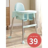 [Ảnh thật/Sẵn]  Ghế Ăn Cho Bé Di Động Gấp Gọn Nhà Trường Ghế Tập Đi Bàn Ăn Bàn Ăn Ghế Ăn Đa Năng