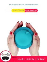 [Ảnh thật/Sẵn] Gối hình chữ U báo chí gối bơm hơi di động máy bay cổ gối du lịch cổ hiện vật gối hì