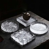 [Ảnh thật/Sẵn]  Guizhongtang thủ công phong cách Nhật Bản nồi thủy tinh tráng men đơn giản pha khô