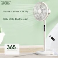 [Ảnh thật/Sẵn] Quạt điện Nanjiren, quạt đứng yên, quạt đứng lớn, luồng gió lớn, điều khiển từ xa, c