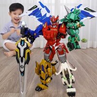 [Ảnh thật/Sẵn] Thép Bay Dragon 2 Ultimate Fusion Biến Hình Khủng Long Đồ Chơi King Kong Robot Cậu B