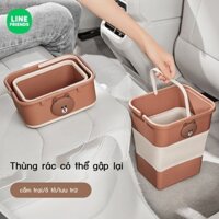 [Ảnh thật/Sẵn]  Thùng rác gấp gắn trên xe Thùng đựng đồ đặc biệt cho hàng ghế trước của ô tô Xô đựn