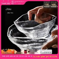 [Ảnh thật/Sẵn]  Thủy tinh cực kỳ trơn trà bút chậu rửa bát trà cực lớn hộ gia đình Nhật Bản Bộ trà