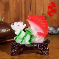 [Ảnh thật/Sẵn]Cá May Mắn Trang Trí Bắp Cải Ngọc Như Ý Hàng Thủ Công Trung Quốc Phòng Khách Tủ Rượu