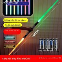 ☼[Ảnh thật/Sẵn]♝Đồ chơi kiếm nhựa Katana - Đồ chơi kiếm katana nhựa có đèn và âm thanh-xz8m-Lhgb200