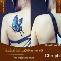 [Ảnh thật/Sẵn]Mạnh Hình Xăm Kem Che Khuyết Điểm Chống Thấm Nước Chống Ma Sát Bao Vết bớt Che Sẹo Hiện Vật Dán Vô Hình Bă