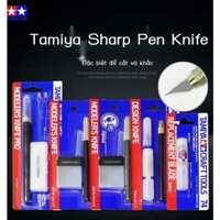 [Ảnh thật/Sẵn]Sơn Mô Hình Chuyên Dụng Tamiya Bút Dao Mô Hình Gundam Dụng Cụ Lắp Ráp Dao 74040/74074
