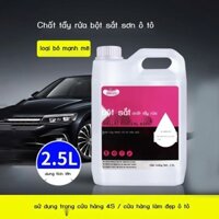 [Ảnh thật/Video] Bột tẩy sắt sơn xe, tẩy rỉ sét xe màu trắng, tẩy vết ố vàng trục bánh xe, khử độc