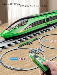 [Ảnh thật/Video] Đồ chơi điều khiển từ xa tàu cao tốc Fuxing mô hình hợp kim xe lửa cao tốc trẻ em