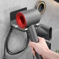 [Ảnh thật/Video] Dyson Máy Sấy Tóc Giá Đục Lỗ Phòng Tắm Có Giá Để Đồ Máy Sấy Tóc Leifen Vòi Phun Kh