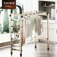 [Ảnh thật/Video] Gemeiju đa năng dày hộ gia đình gấp thang leo núi trong nhà hợp kim nhôm sấy quần