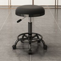 [Ảnh thật/Video] Ghế làm việc lớn, ghế làm đẹp có bánh xe, ghế xoay nâng hạ, ghế tròn cho tiệm cắt