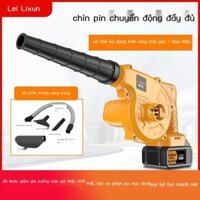 [Ảnh thật/Video] Lei Lixun máy sấy tóc sạc pin lithium máy thổi công suất cao máy thổi bụi công ngh