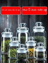 [Ảnh thật/Video] Lọ trà nhỏ lọ thủy tinh gia dụng lọ đựng trong suốt có nắp lọ đựng lọ nhỏ lọ kín l