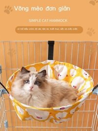 [Ảnh thật/Video] Tổ mèo cho tất cả các mùa, võng cho mèo, móc treo, chuồng mèo có thể điều chỉnh và
