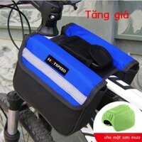 [Ảnh thật/Video] Túi xe đạp túi trước, túi yên cho trẻ em, túi chống nước cho điện thoại, phụ kiện