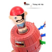 [Ảnh thật/Video]Douyin net đỏ đồ chơi cướp biển thùng chú kiếm thùng dao cặp đôi tương tác vui giải nén trò chơi hiện vậ