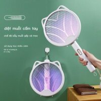 [Ảnh thật/Video]Muzhilin Electric Mosquito Swatter Đèn diệt muỗi gia dụng có thể sạc lại có thể gập lại Tự động thu hút