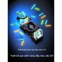 [Ảnh thật/Video]Yijue Cao Cấp Dạ Quang Fidget Spinner Đồ Chơi Trẻ Em Ngón Tay Giải Nén Hiện Vật Côn