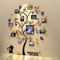 Ảnh tường hiển thị khung ảnh mica sơn 3d stereo acrylic tường trang trí phòng khách lối vào tường bố trí