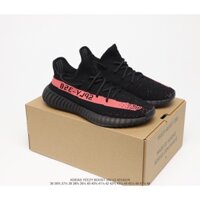 [Ảnh vật lý] Giày đôi Unisex UA '' 'Core Black Red' '' Yeezy Boost 350 v2 Giày chạy bộ dành cho nữ Giày thể thao nam Cặp đôi Kích thước tiêu chuẩn: 36-48 Miễn phí vận chuyển