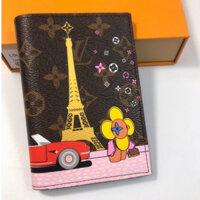 Ảnh vật lý Louis Vuitton Kẹp hộ chiếu thời trang đích thực chính hãng M64502 (có hộp)