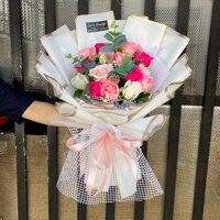 (ANhiều Mẫu- có Hỏa Tốc) Bó Hoa Hồng Sáp Thơm Trái Tim, Hương Dương Tặng Người Thân Yêu, Hoa Sinh Nhật