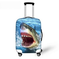 Animal Shark Luggage Protective Cover Suitcase Protector 20/24/28/30 inch