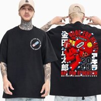 Anime Akira Neo Tokyo Áo Phông Hai Mặt Manga Bông Tai Kẹp T Nhật Bản Dạo Phố Tee S-5XL