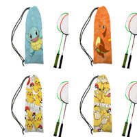 Anime Cầu Lông 3,30 Một Vai Pokémon Di Động F Cầu Lông Vợt Túi Thể Thao Túi Dễ Thương Dây Rút