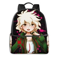 Anime & Dangan Ronpa - Cutie Komaeda Nagito Student School Bag School Cycling Leisure Travel Camping Outdoor Backpack
