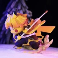 Anime Demon Slayer My Wife Zenitsu Hình cos Cross-Dressing Pikachu Trang Trí Quà Tặng Mô Hình Đóng Hộp Giáng Sinh Demon Slayer kimetsu no yaiba Agatsuma Zenitsu Pikachu AEET